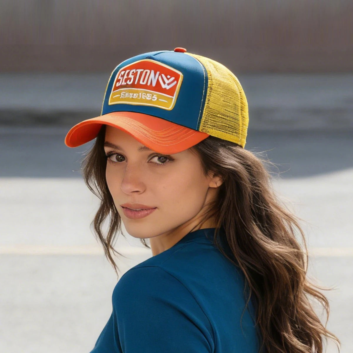 Branded Hats for Men, Suitable for Spring and Summer, Baseball Caps for Large Head Sizes, Make You Look Younger, Make Your Face Look Smaller, Sun Protection Caps