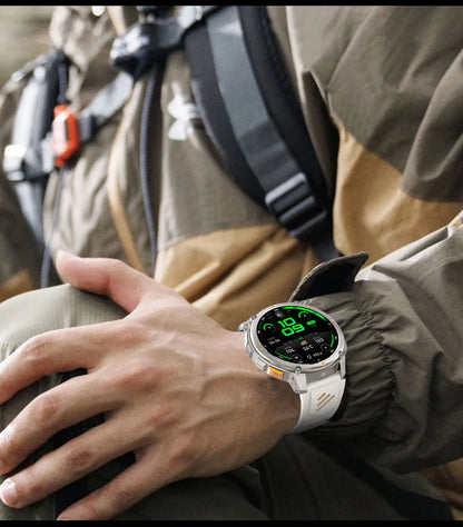 New T-REX3 Ultra 1100mAh Battery SmartWatch 10ATM Waterproof GPS Compass Flashlight 1.7" AMOLED HD Call Sports Smart Watch Men