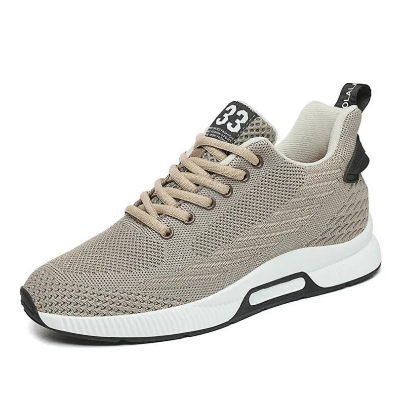 Nouvelles baskets pour homme, chaussures rehaussantes, semelles intérieures de 8 cm, respirantes en maille, chaussures de sport pour augmenter la taille