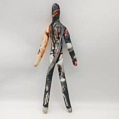 26 cm, varie posture, corpo flessibile in filo metallico, personaggi anime e del gioco Overwatch: D.Va / Doomfist / Genji / Widowmaker, peluche, bambola di peluche