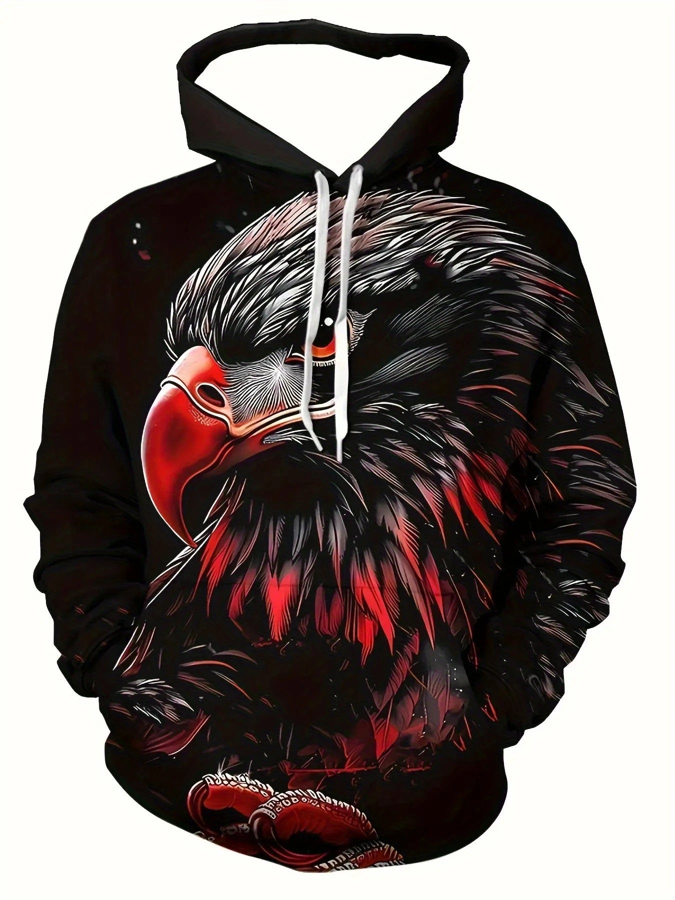 2025 Fashion Cool Eagle Men's Hoodie 3D Printed Hoodies Edition Trend American Eagle Men Sportswear Kids Casual Unisex Pullover