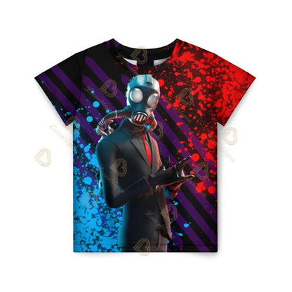 T-shirt Fortnite 2026 para rapaz, verão, anime, gaming, T-shirt para todos, camisola gira, T-shirt básica Battle Gamer, manga curta para homem