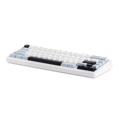 Teclado mecánico EPOMAKER x AULA F65 con distribución 65%, hot-swap, montaje gasket y conexión con cable/Bluetooth/inalámbrica 2.4G para Mac/Win