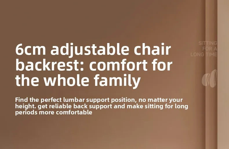 Stable Durable Ergonomic chair Floating wing waist support Computer chair Office chair Back chair Household e-sports chair
