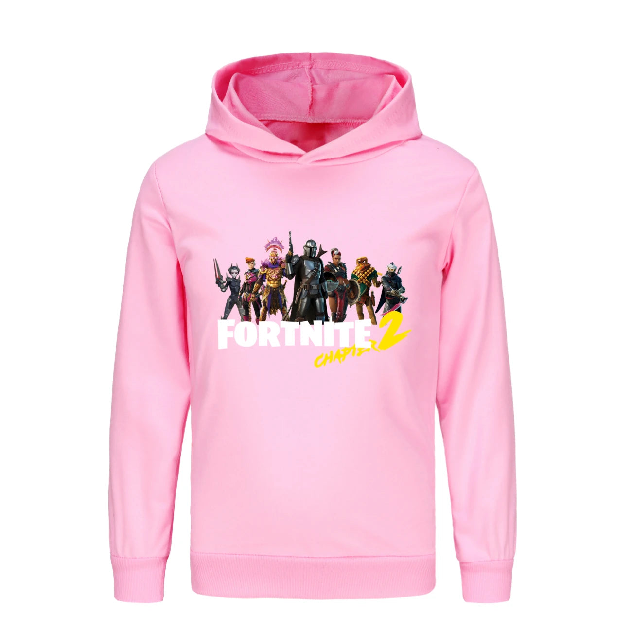 Hoodie Fortnite para Crianças e Bebés, Roupa Cartoon Unissexo para Rapazes, Sweatshirts com Capuz de Manga Comprida, Casacos Casuais para Jovens e Raparigas 1007