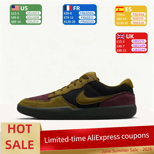 Nike SB Force 58 elegantne retro premium svestrane, lagane, prozračne niske skejterske cipele, uniseks, DV5477-008