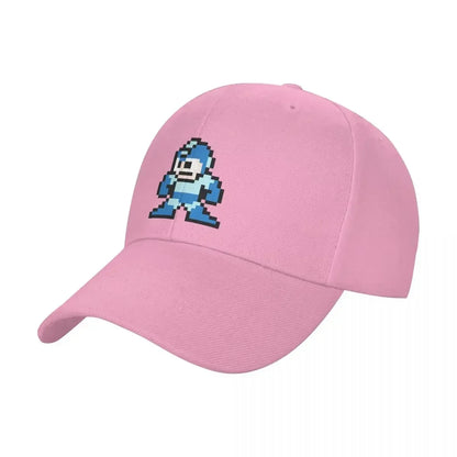 Megaman 8bits Baseball Cap Summer Hat Hat Beach Men Golf Wear Women's