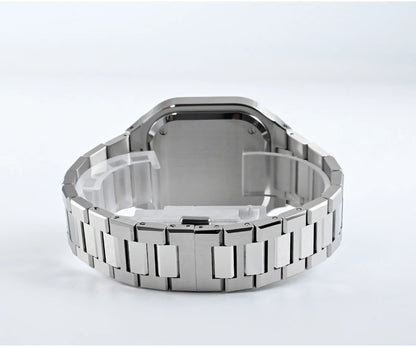 San Martin 40mm Classic Luxury Sport Watch Distinctive Square Case Stainless Steel Men Watch Automatic Mechanical 10 Bar SN0074