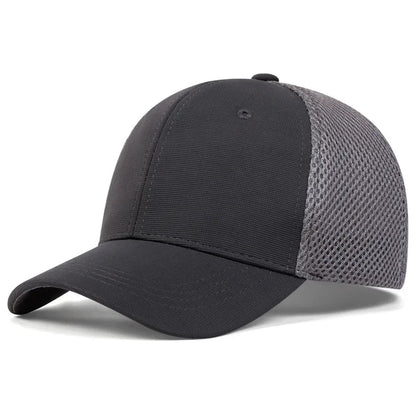 Brand Oohmy Back Closed Baseball Cap for Small Head Lady Man Blank Hiphop Snapback Hat Fitted Flat Caps 58cm to 60cm