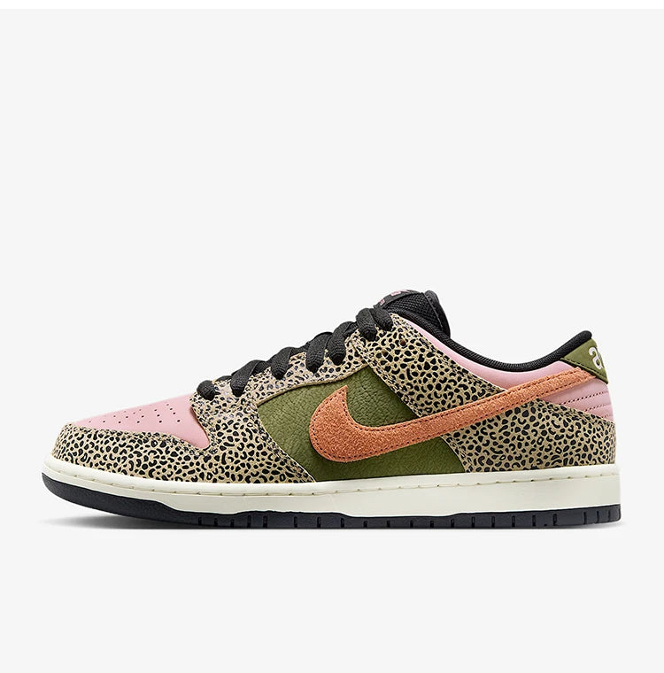 Nike Authentic Dunk Low Men's Women's Leather Patchwork Retro Classic Sneakers IH3211-200