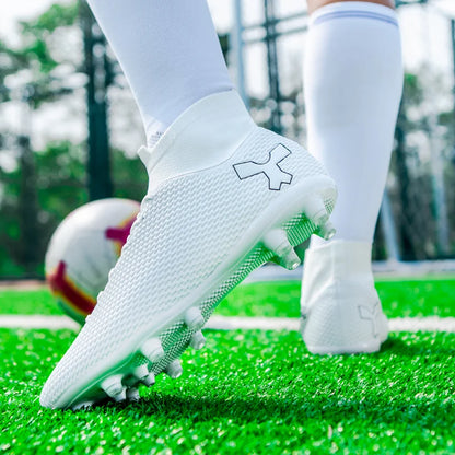 Quality Soccer Cleats for Men Soccer Shoes Society Boys Football Boots Children Football Shoes Sneakers Unisex Soccer Boots