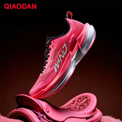 QIAODAN WIND 4PRO Pantofi de maraton cu talpă din carbon pentru bărbați, adidași profesioniști de curse, pantofi sport de alergare respirabili QDB023262291