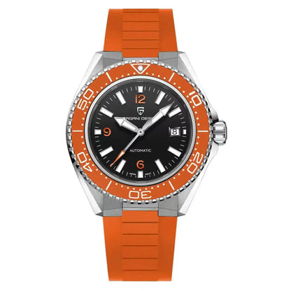 Pagani Design New Men's Mechanical Watch Luxury Sapphire Stainless Steel 100m Waterproof Ceramic bezel Automatic Watch