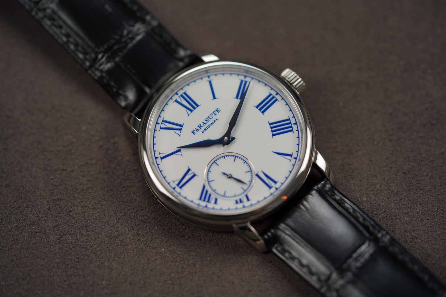 FARASUTE 2026 Fashion Power Reserve 80 hours Hangzhou Customized Movement Manual Mechanical Watch For Men Sapphire Crystal reloj