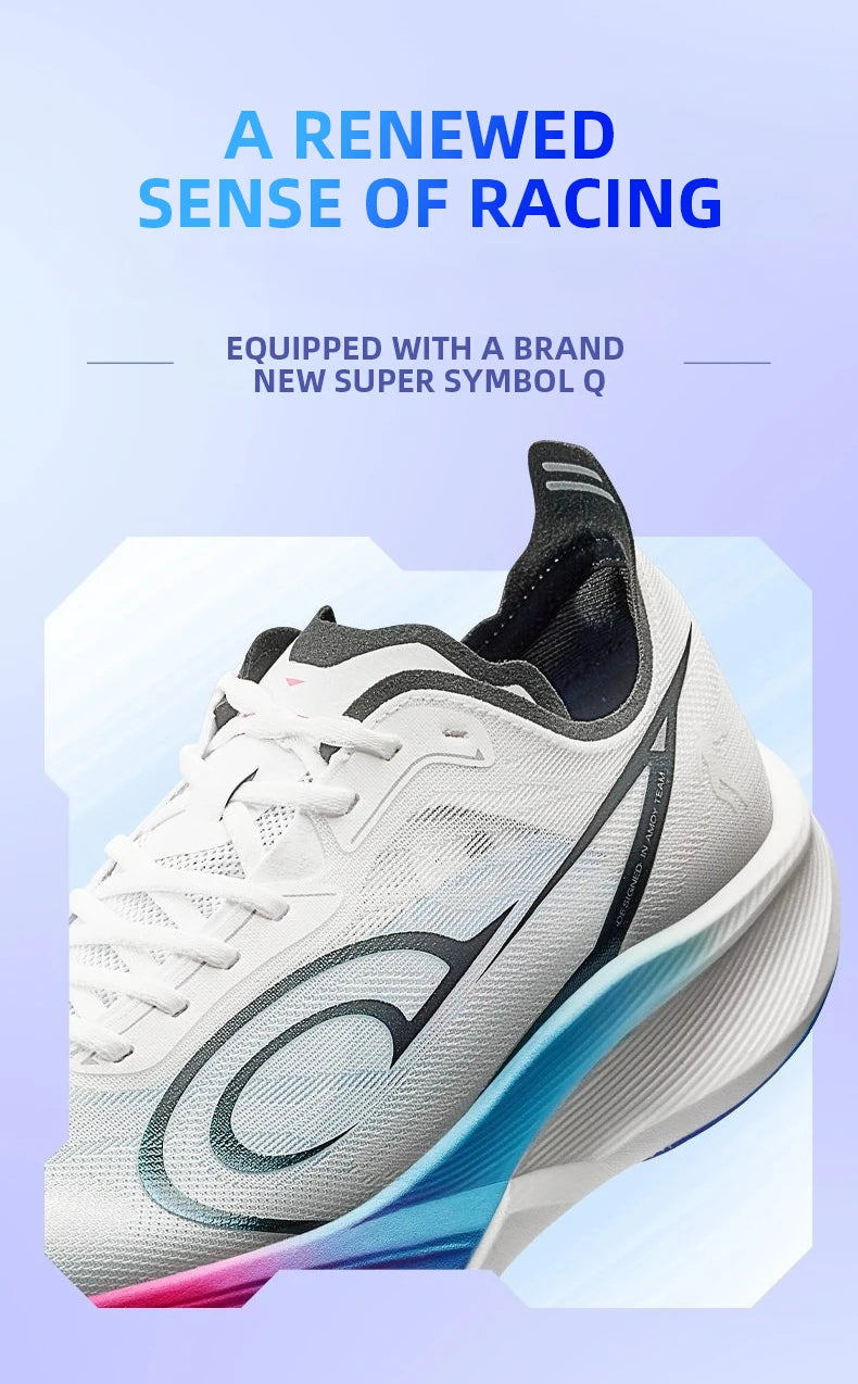 QIAODAN Feiying PB3 Enhanced Edition Professional Marathon Carbon Board futócipő férfi sportcipő QDB023251299T