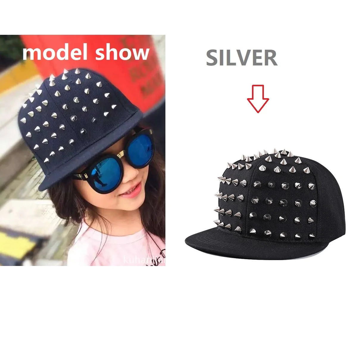 Brand Oohmy Back Closed Baseball Cap for Small Head Lady Man Blank Hiphop Snapback Hat Fitted Flat Caps 58cm to 60cm