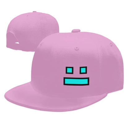 Video Game Geometry Dash Baseball Caps Snapback Men Women Hats AdjustableCap Hip Hop Baseball Hat Casquette