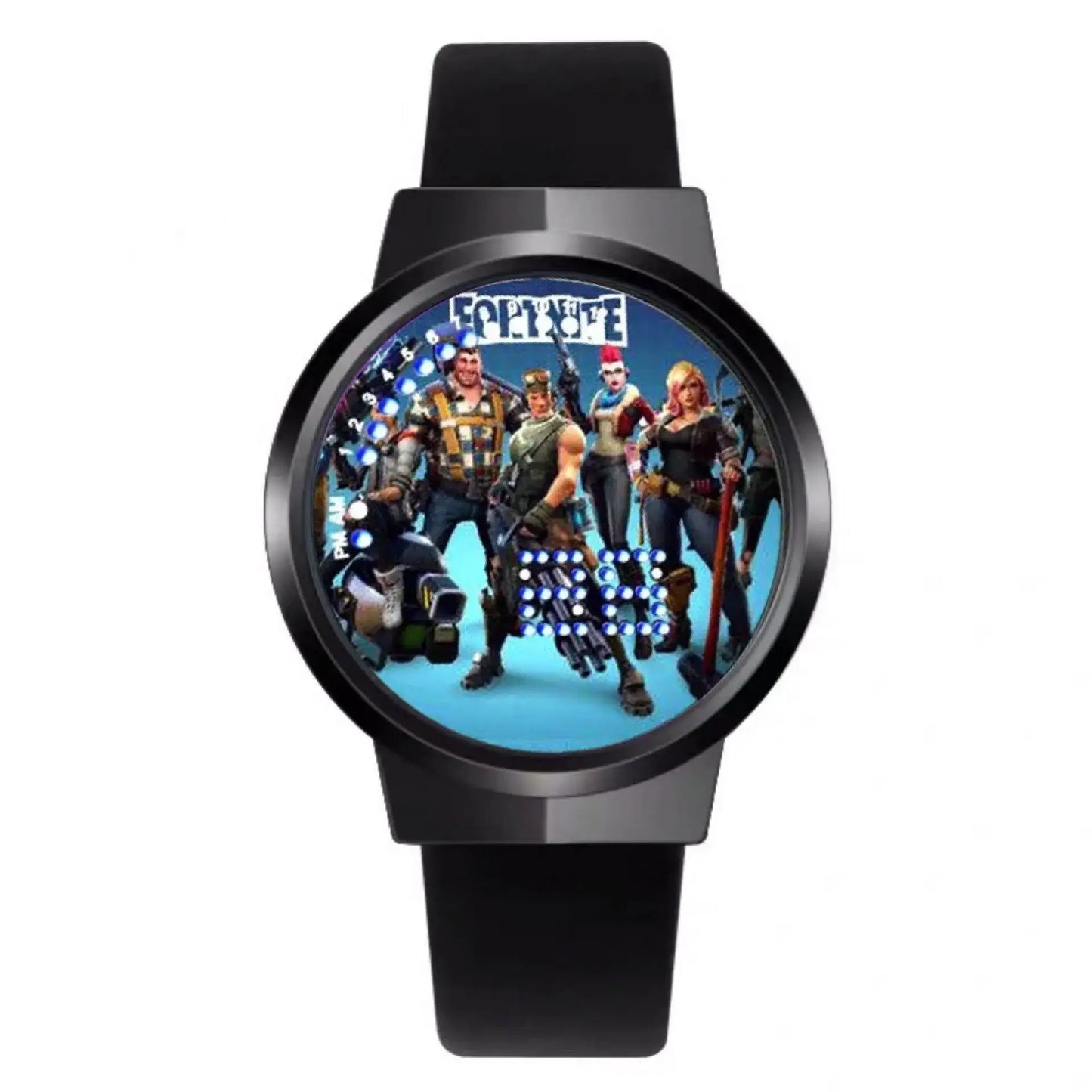 Fortnite Watch Cute Fashion  Cartoon Personalized Kawaii Touch Night Light LED Student Electronic Watch Gift for Friends