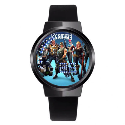 Fortnite Watch Cute Fashion  Cartoon Personalized Kawaii Touch Night Light LED Student Electronic Watch Gift for Friends