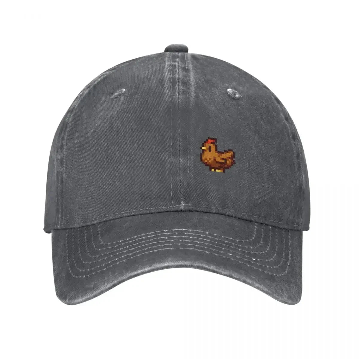 Stardew Valley Chickens Baseball Cap Rugby Wild Ball Hat Anime Luxury Brand Men Women's