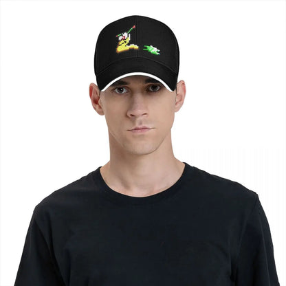 Commander Keen 4 Snail - HD Baseball Cap summer hat Dropshipping hard hat tea Hat Designer Man Women's