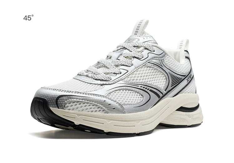 Xtep Y2K Casual Sneakers For Men Winter 2026 Comfortable Retro Lightweight Running Sports Shoes For Couples 874219320004