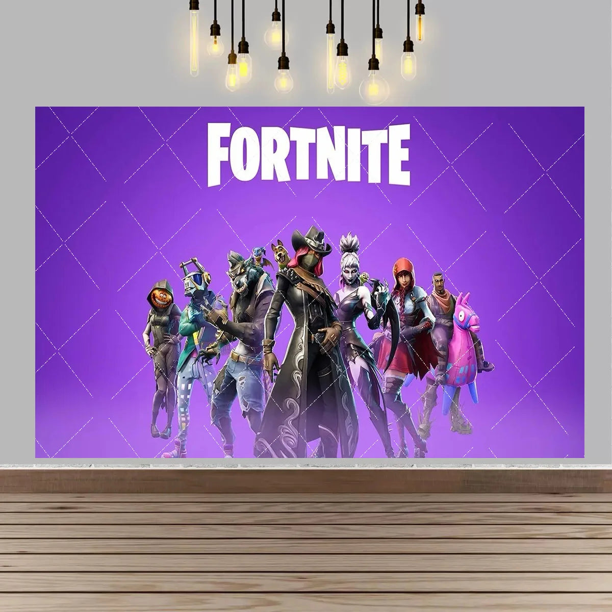 Backdrop F-fortniteds para Festa de Aniversário de Rapaz, Faixa Decorativa Infantil, Decoração de Mesa de Bolo de Aniversário, Acessórios para Festa, Adereços Fotográficos e Presente