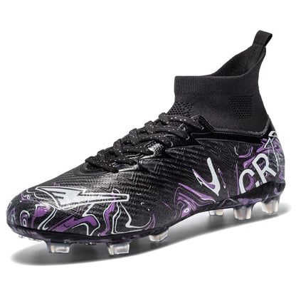 Chaussures de football TaoBo pour hommes – Crampons de haute qualité pour terrain synthétique, baskets de jeunesse, chaussures de terrain, chaussures de futsal pour hommes, baskets de terrain synthétique (Zapatillas de D