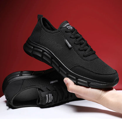 Pánské letní tenisky, ležérní běžecké boty, prodyšné boty na chůzi, síťované, lehké sportovní boty, pohodlné módní boty, Zapatillas