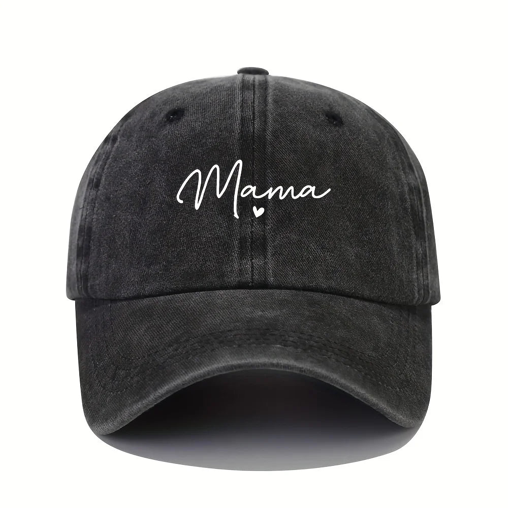 Mama mėgsta raštuotas beisbolo kepures, retro ir madingas moteriškas kasdienes „dad hats“ kepures, lauko sportines kepures su minkštu viršumi