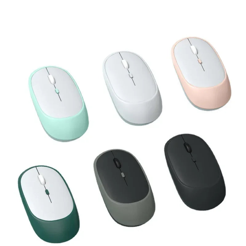 Lenovo bežični miš USB punjivi ergonomski podesivi DPI uredski tihi 2.4G Bluetooth optički električni miševi za gaming i ured