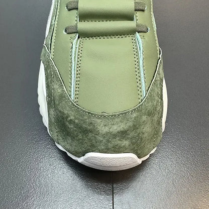 Luksus sneakers til mænd, sportssko, mokkasiner, chunky sneakers til mænd, afslappede sneakers, komfortable, åndbare, trendy designede sko med personlighed