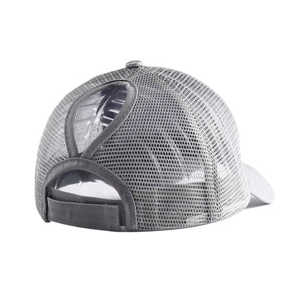 Letnia czapka z daszkiem z brokatem, z wysokim karkiem, damska czapka typu snapback, czapki typu trucker z siateczką w kolorach czarnym, białym i różowym dla kobiet Gorra