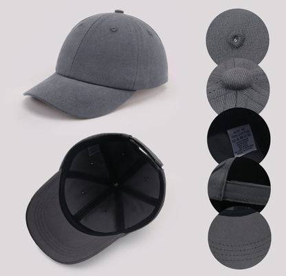 Cartoon heart-shaped Baby Baseball Cap Cute Solid Color Toddler Sun Hat with Ears Summer Adjustable Kids Boy Girl Peaked Cap ﻿