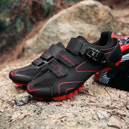 Scarpe da ciclismo unisex con suola rigida – Scarpe da bici da strada 4-Season con pedali a sgancio rapido, ideali per la MTB e gli sport all’aria aperta
