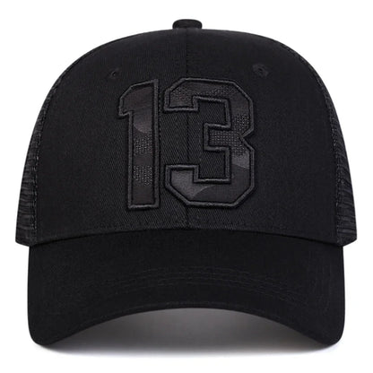 Unisex 13 Cloth Embroidery Embroidery Baseball Net Caps Spring Summer Outdoor Adjustable Casual Hats Sunscreen Hat Sports Cap