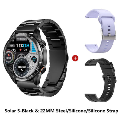 HAYLOU Solar 5 Smart Watch 1.58'' AMOLED Display Smart Watch Voice Calling 24H Health Monitoring 100+ Sport Modes Smartwatch