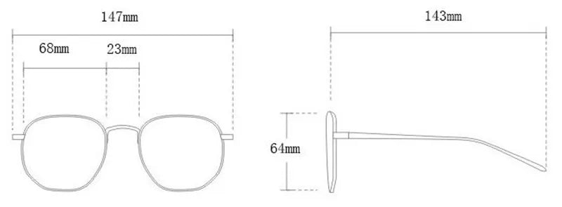 NEW Sunglasses Unisex Sun Glasses Anti-UV Spectacles Oversize Frame Eyeglasses Personality Ornamental Simplity Google