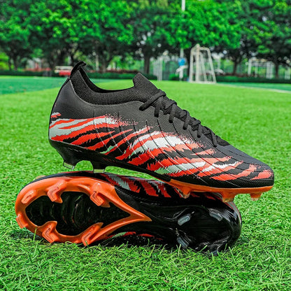 Nouveaux hommes bottes de Football Sport ultraléger antidérapant en plein air adulte crampons Match unisexe chaussures de Football confortable herbe de haute qualité