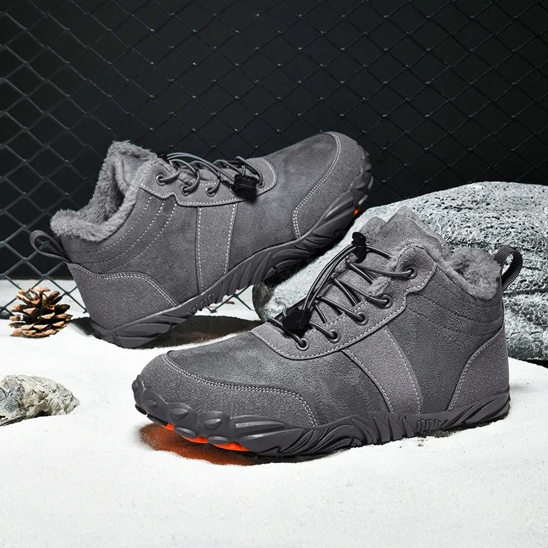 Femmes hiver chaussures en coton décontractées vêtements chauds résistant nouveau  Chaussures d'automne chaudes en coton pour hommes, bottes de maison unisexes antidérapantes et confortables pour la neige
