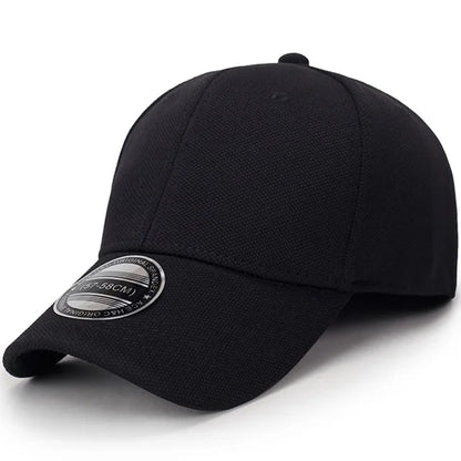 Tætsiddende, helt lukket baseballkasket til mænd og kvinder, elastisk, hiphop-kasketter, hatte, pasform, skygge, snapback, blank, ensfarvet, udendørs, sport, ny, stretch