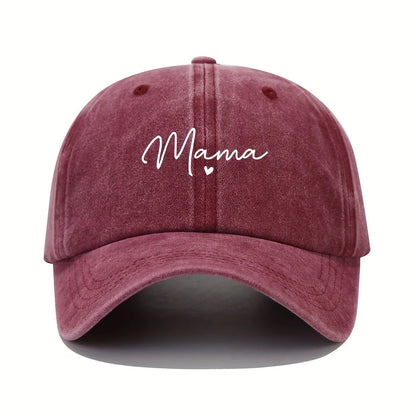 Mama mėgsta raštuotas beisbolo kepures, retro ir madingas moteriškas kasdienes „dad hats“ kepures, lauko sportines kepures su minkštu viršumi