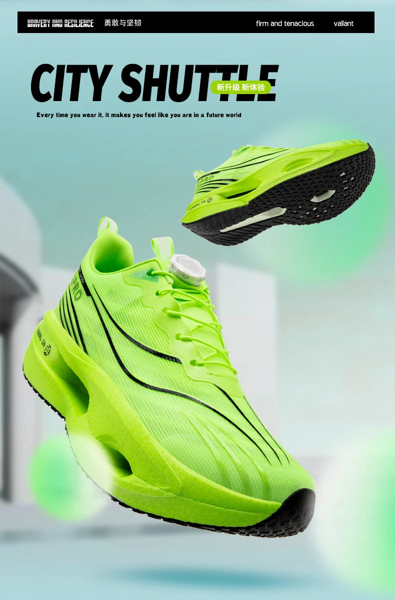 Running Shoes Carbon Board Speciality Marathon Men Sports Breathable Lightweight Women's Comfortable Athletic Nonskid Sneakers