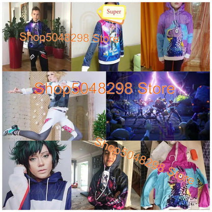 Sweatshirt 3D Fortnite Victory Battle Royale para criança, menino e menina, roupa infantil, tops e T-shirt de herói para adolescentes