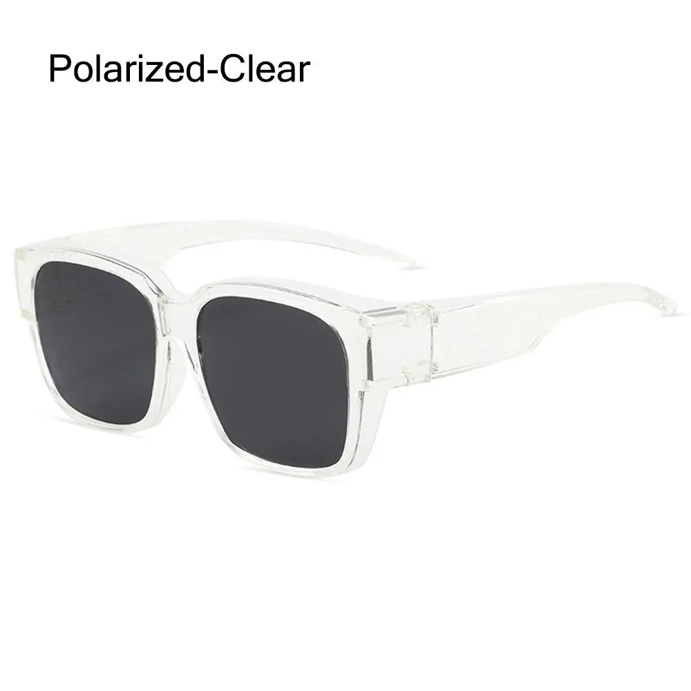 for Driving Riding That Can Be Worn over Other Glasses Fit Over Glasses Sunglasses Wrap Around Square Shades Polarized
