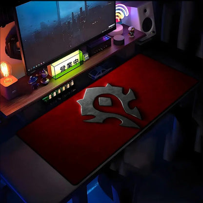World of Warcraft Lich King-musemåtte til PC, HD-anime-gamingtilbehør, tastatur-musemåtte til laptop, XXL, gaming-skrivebordsmåtte