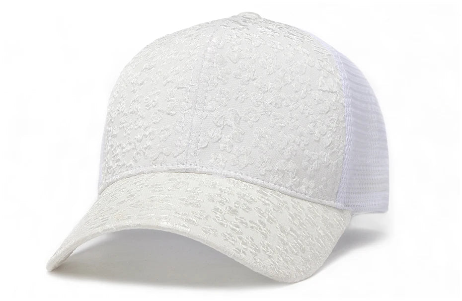 CNTANG 2024 New Print Mesh Caps Fashion Women Baseball Cap Summer Outdoor Casual Sun Hat For Female Hip Hop Girls Snapback