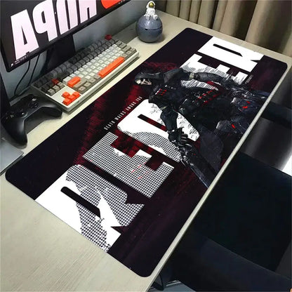 Produit gaming premium Fraquane, Overwatch 2 Gaming Accessories Mouse Pad Gamer Cabinet Pc Big Desk Mat Computer Keyboard Desks Xxl Mousepad Anime Large Mausepad