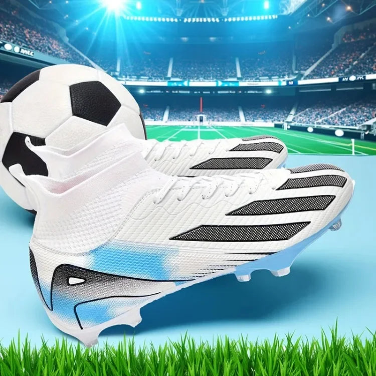 New Men's Football Boots Adult's Soccer Field Shoes Teenager's Sports Cleats Outdoor Grass Training Boots High Quality Sneakers