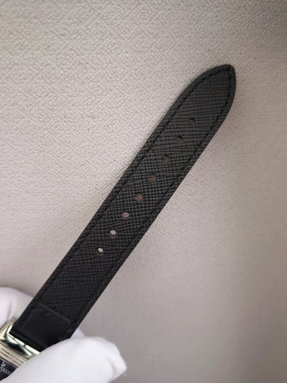 Specht&Söhne Reversible Square Watch Ronda Quartz Movt Stainless Steel Case Sapphire Crystal Flip Design Mens Fashion Wristwatch